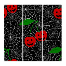 halloween cerezo spiderweb sicólicamente rockabill