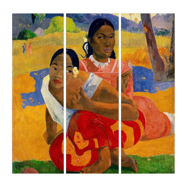 Tríptico Paul Gauguin - ¿Cuándo Te Casarás? 