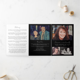 Tríptico Programa conmemorativo de la celebración de la vid