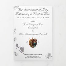 Programa de carta plegable trifold TLM católico vi