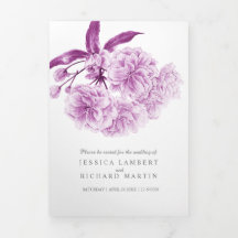 Programa Tri-Fold de color de la flor del cerezo p