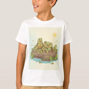 Tripulacion de Tortugas Tomando el Sol – Camiseta 