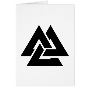 Triquetra del símbolo de Valknut