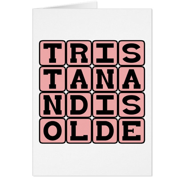 Tristán e Isolda, leyenda romántica medieval (Frente)