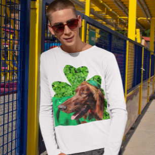 Triste camiseta con manga de leeve masculina de Se