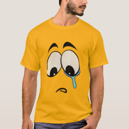 Triste camiseta de Emoji