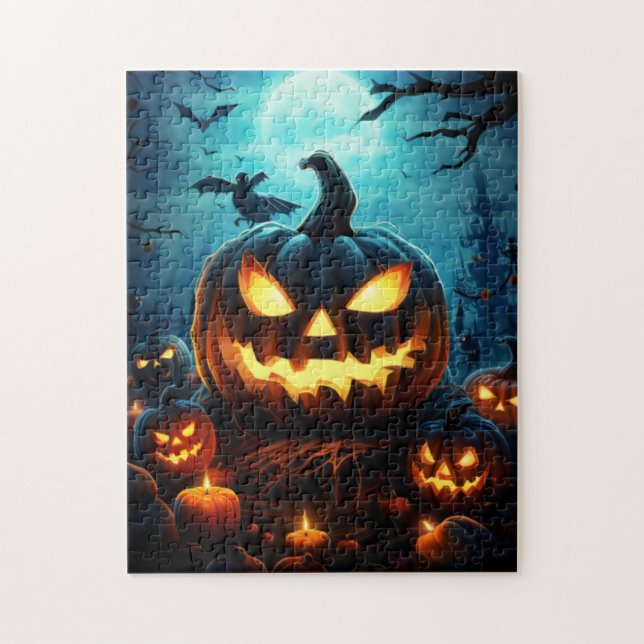 Triste rompecabezas de Halloween (Vertical)