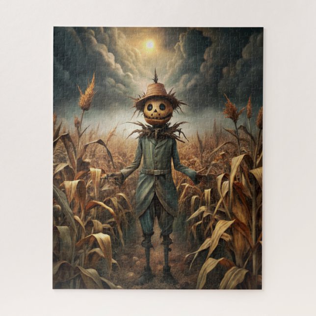 Triste rompecabezas de Halloween (Vertical)