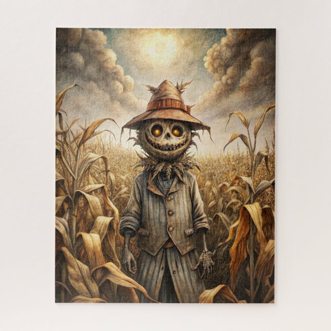 Triste rompecabezas de Halloween (Vertical)