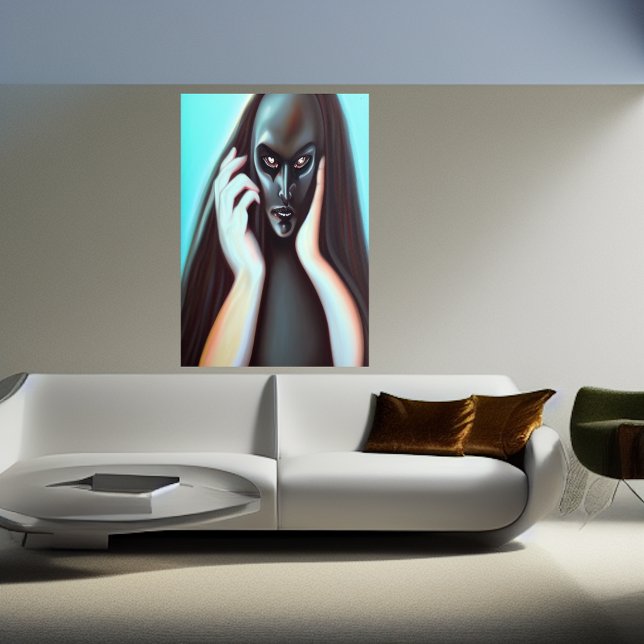 Tristeza | Poster de arte de IA (Subido por el creador)