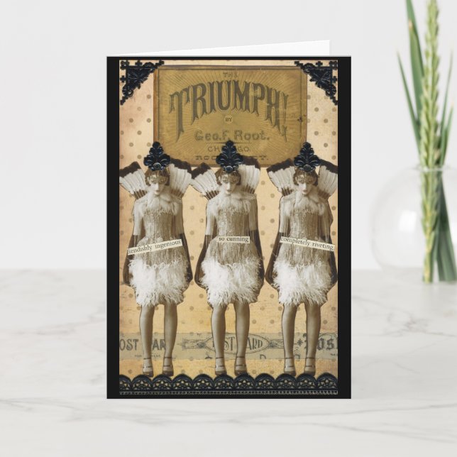 ¡Triumph! Tarjeta de felicitación (Anverso)