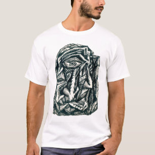 Triumvirato, dibujo de tinta, camiseta