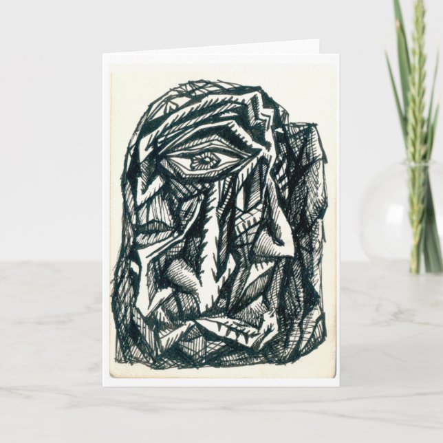 Triumvirato, tarjeta de felicitación doblada (Anverso)