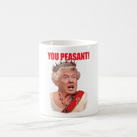 Triunfo de la reina de Donald Trump usted taza