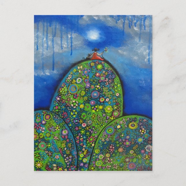 Triunfo después de la postal de la tormenta (Anverso)