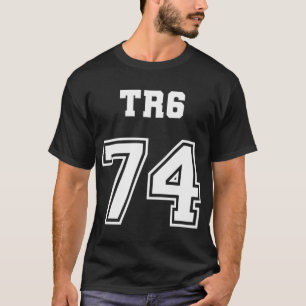Triunfo estilo Jersey Tr6 74 1974 Inglés británico