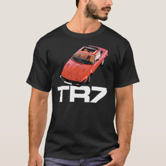 Triunfo TR7 - Rojo con logotipo blanco camiseta cl
