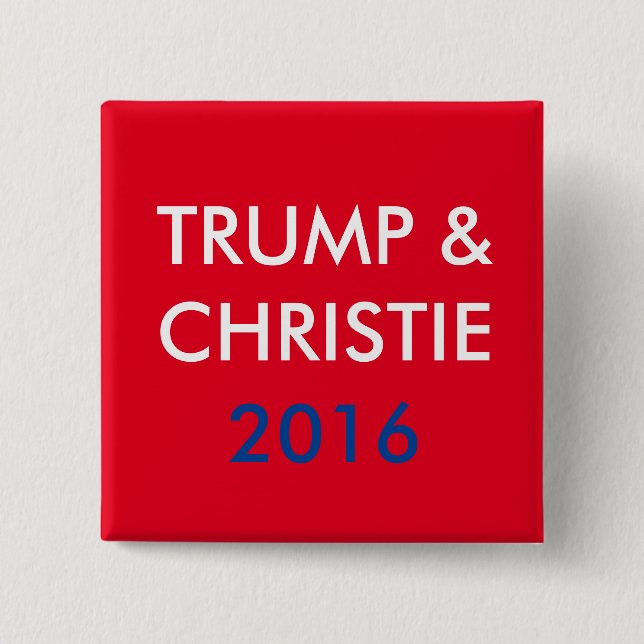 Triunfo y botón cuadrado de Christie 2016 (Anverso)