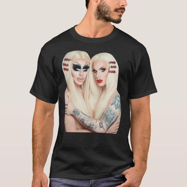 Trixie y Katya Book UNHhhh camiseta clásica (Anverso)