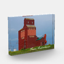 Ascensor de granos de Tessier Saskatchewan