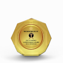 Éxito médico oro caduceus negro excelencia