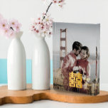 Trofeo Foto de Boda chino de doble felicidad dorada<br><div class="desc">Esta encantadora mesa de oro Doble felicidad Boda chino personalize Acrylic Photo Block tiene una muestra sin marco de tu foto favorita. Presenta el carácter chino "囍DoubleHappiness" y textos editables. Crea un precioso toque de tu foto boda favorita o das como regalo de aniversario boda.</div>