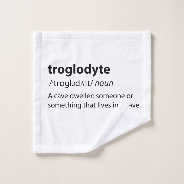 Troglodyte - Espeleología divertida de castores de (Toallita)
