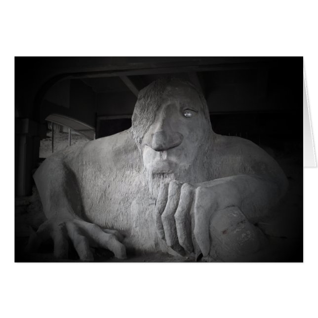 Troll de Fremont Seattle (Anverso (Horizontal))
