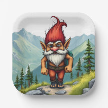 Troll Hiking en Noruega, Platos de Papel
