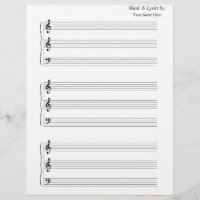 Trombona de trompeta de música de hojas en blanco 