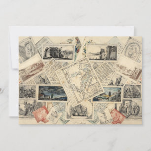 Trompe l'oeil de un mapa de Italia   P. Verburght