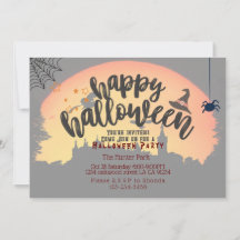 Trompecabezas de la invitación a la fiesta de Hall