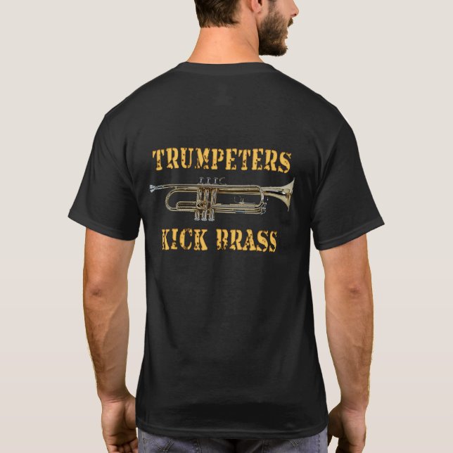 Trompeta | Camiseta de Trumpeters Kick Brass (Reverso)