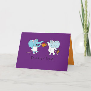 Tronco o trato - Tarjeta de saludo de Elephant Hal