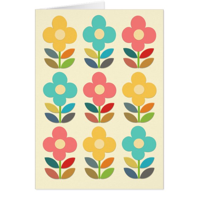 Troncos del estilo y floral nórdicos (Frente)