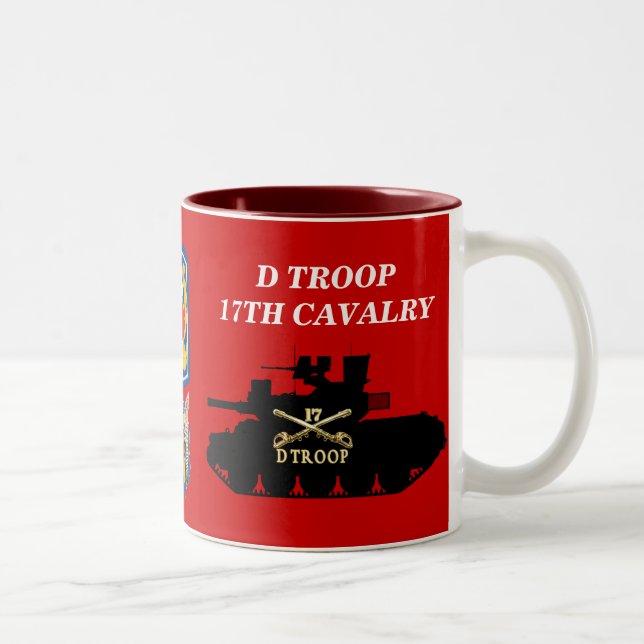 Tropa de D, 17ma taza de la caballería M551 (Derecha)