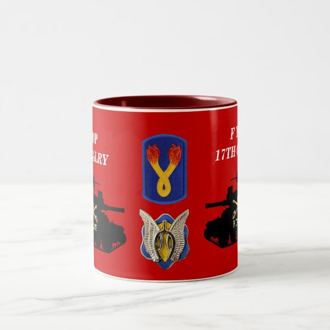 Tropa de F, 17ma taza de la caballería M551 (Centro)