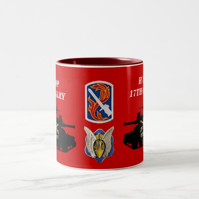 Tropa de H, 17ma taza de la caballería M551 (Centro)