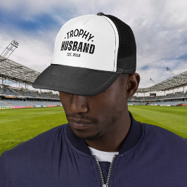 Trophy Husband Dad Cap - Funny Embroidered Gorra