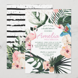 Tropical Chic | Invitación de Despedida de Soltera