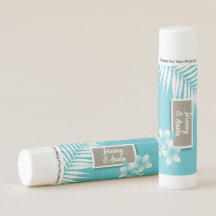 Tropical Hawaiano Gracias Boda Lip Balm