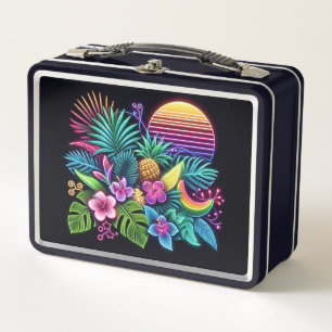 Tropical neón colorido/hawaiano