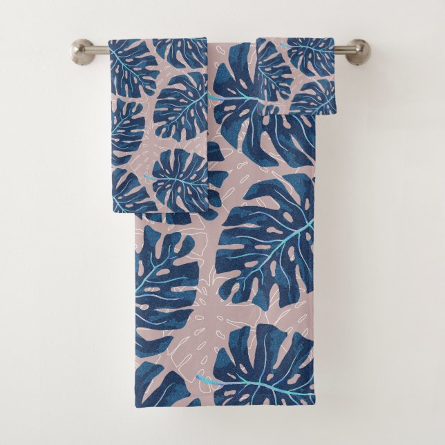 Tropical Palm Blue Grey (In situ)