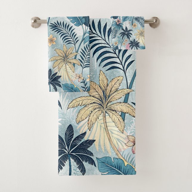 Tropical Palm Trees Monstera Beach (In situ)