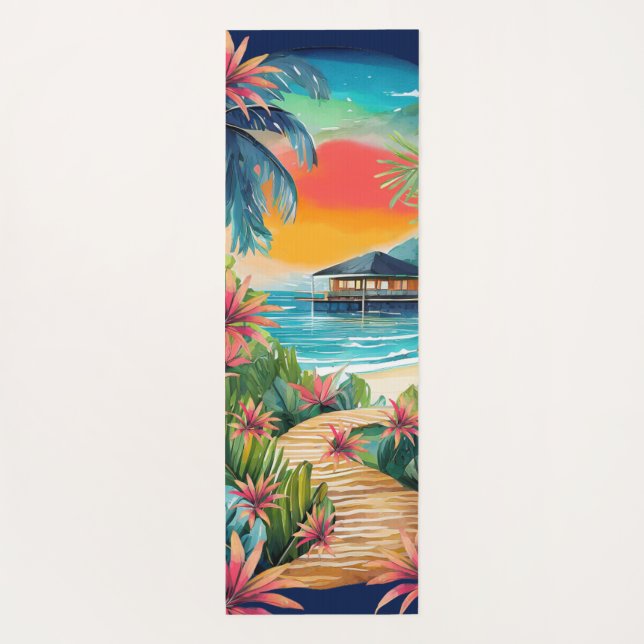Tropical Spa Bliss Yoga Mat (Reverso)