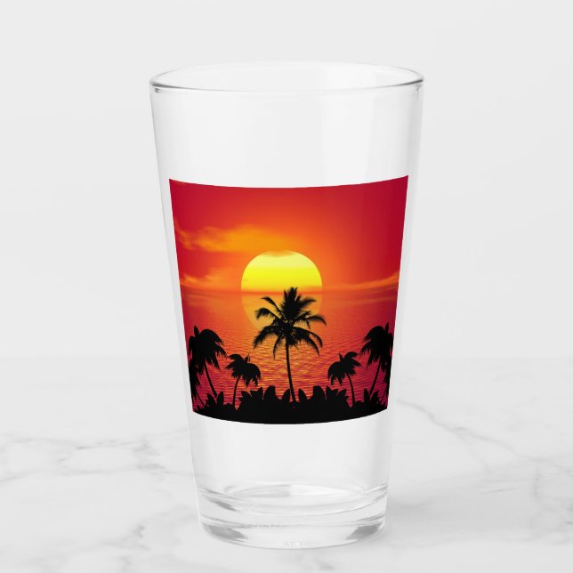 Tropical Sunset (Anverso)