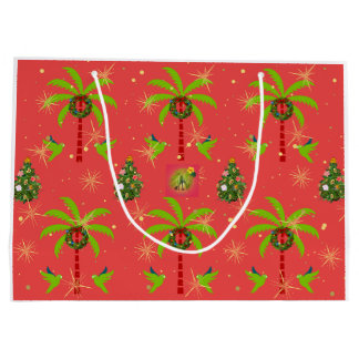 Tropicas - Bolsa de regalo para Navidades de coral