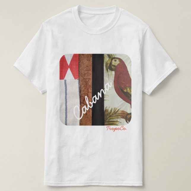 TropoCo. Camiseta de la cabaña (Diseño del anverso)
