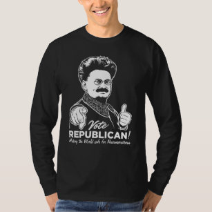 Trotsky vota camiseta republicana