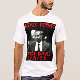 Troy Davis, nunca olvida -- Camiseta